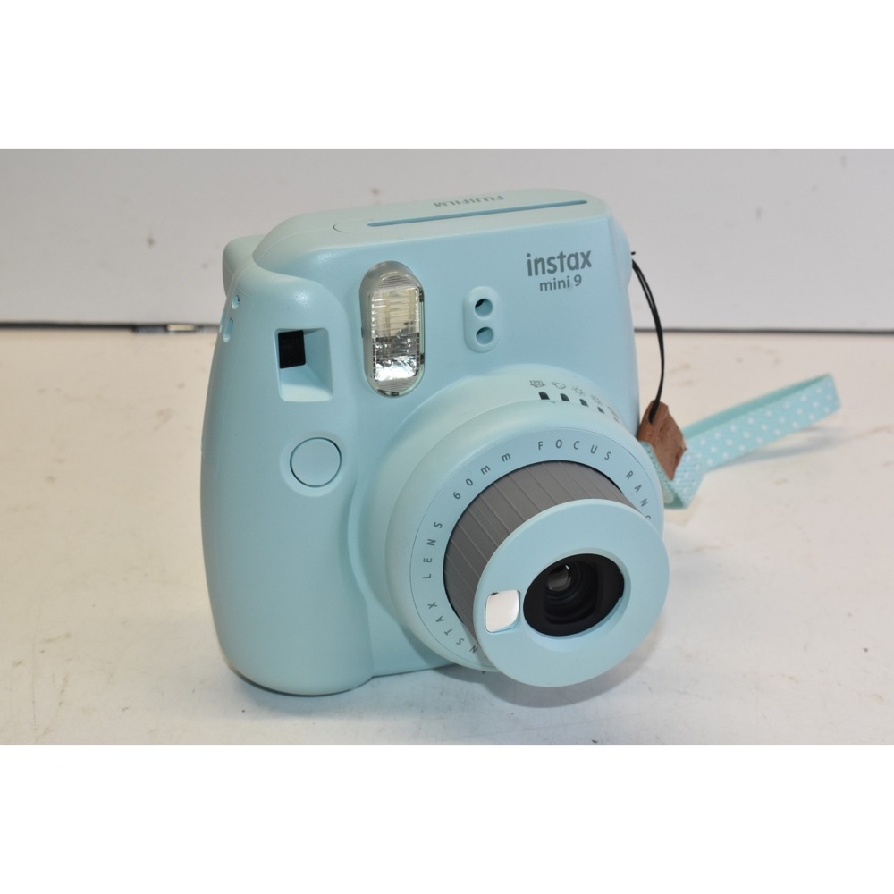 Fujifilm Instax Mini 9 Instant Camera Ice Blue Wrist Strap With Travel Case - Picture 4 of 8